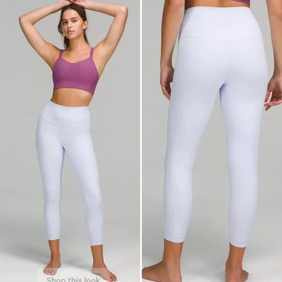 Lululemon Align High Rise Pant 25" with pockets - Picture 4 of 4